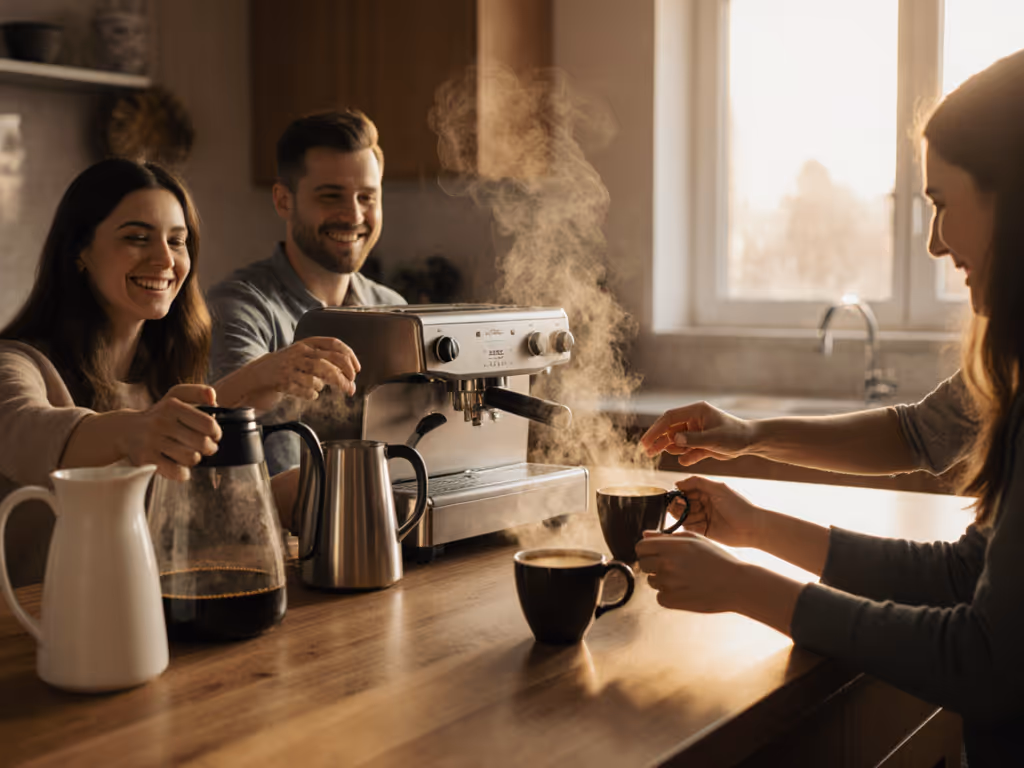 happy_family_morning_coffee_ritual